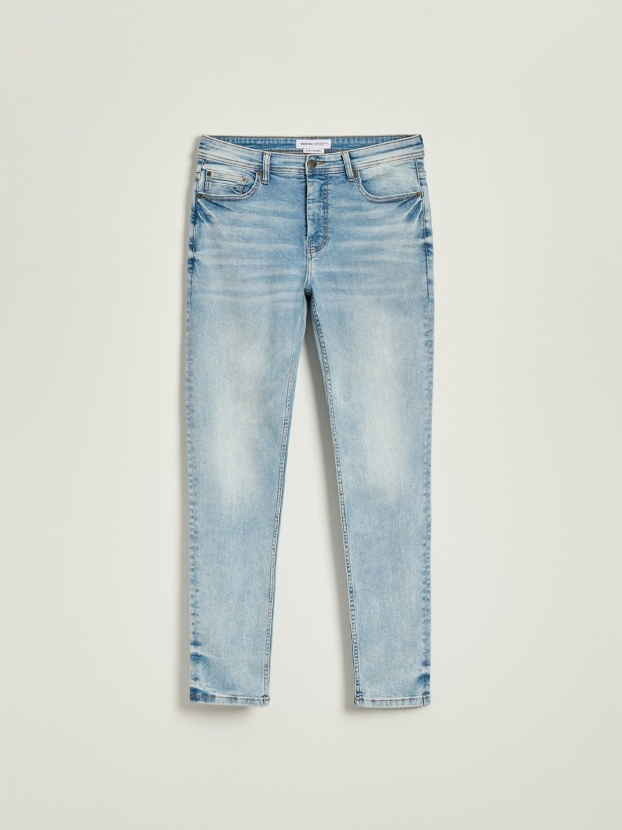 HOUSE BRAND Light Blue Washed Slim Fit Jeans - Smgarment's