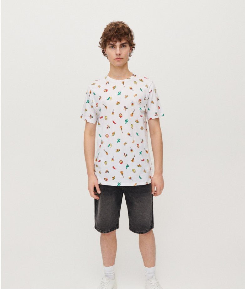HOUSE BRAND PRINTED T - SHIRT - Smgarment's