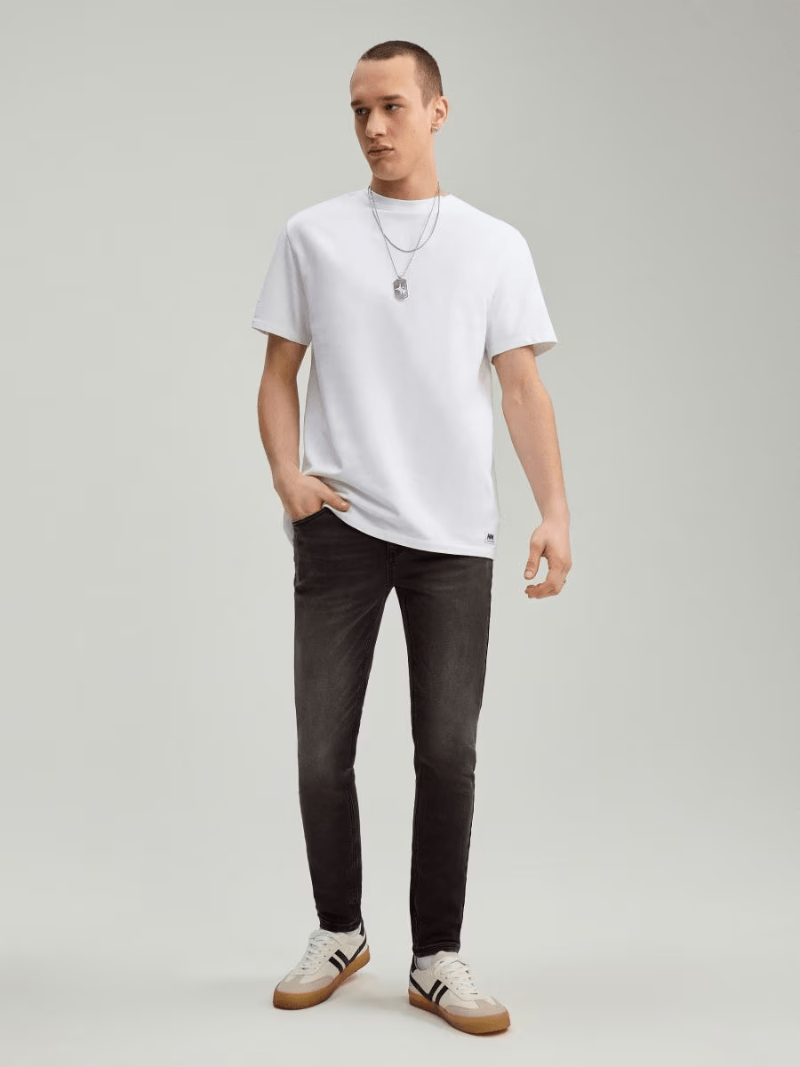 HOUSE Men's Graphite Slim Fit Jeans. - Smgarment's