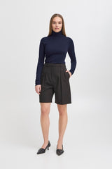 ICHI WOMENS HIGH NECK SWEATER - Smgarment's