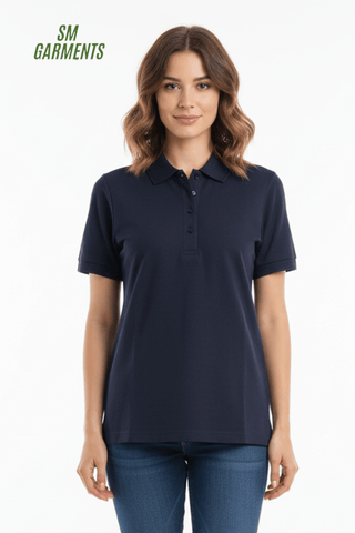 ID - Pro Wear Women's Classic Fit Short Sleeve Polo - Smgarment's