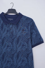 INEXTENSO MEN'S PRINTED POLO - NAVY BLUE - Smgarment's