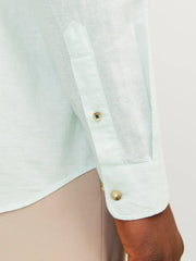 JACK AND JONES Summer Cotton/Linen Comfort Fit Shirt - SMgarment's