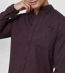 JACK & JONES JJECLASSIC Heather Long Sleeve Shirt - SMgarment's
