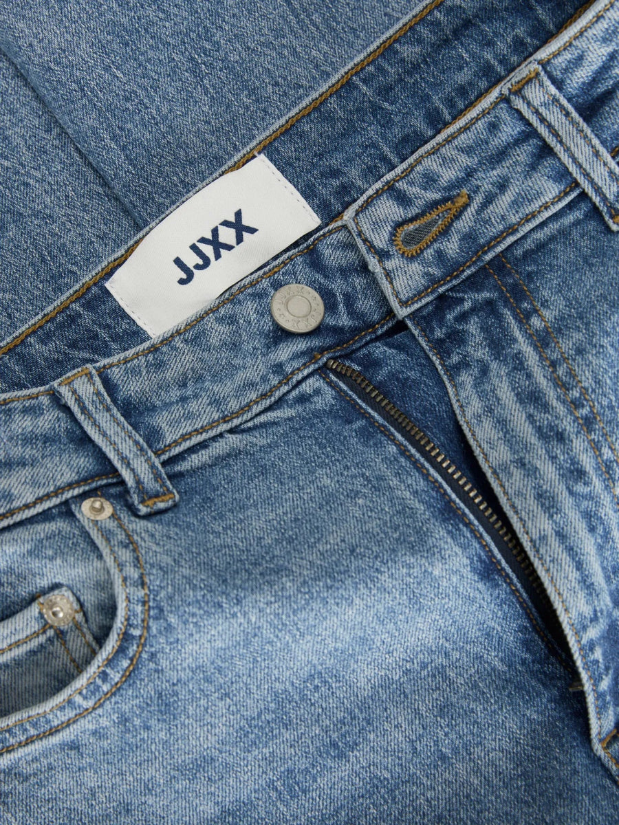 JACK & JONES JXTURIN BOOTCUT HIGH WAIST JEANS RIPPED STYLE - Smgarment's