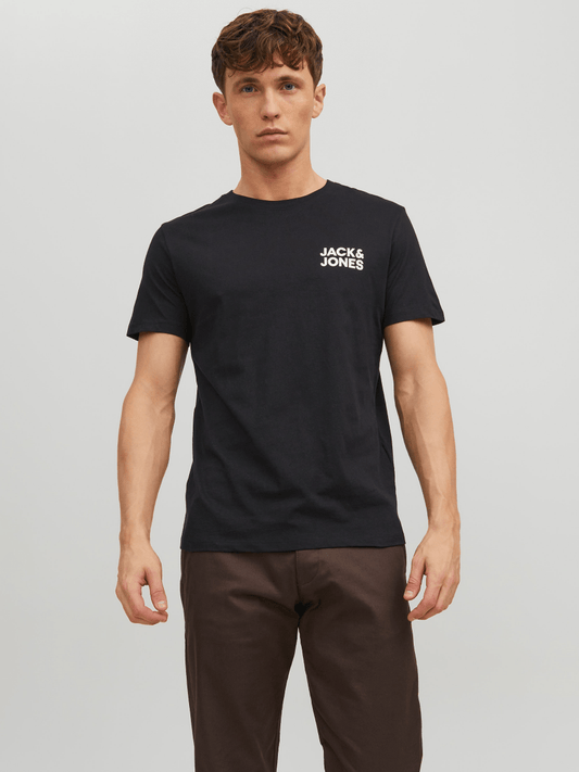 JACK & JONES Logo Round neck T-shirt - Smgarment's