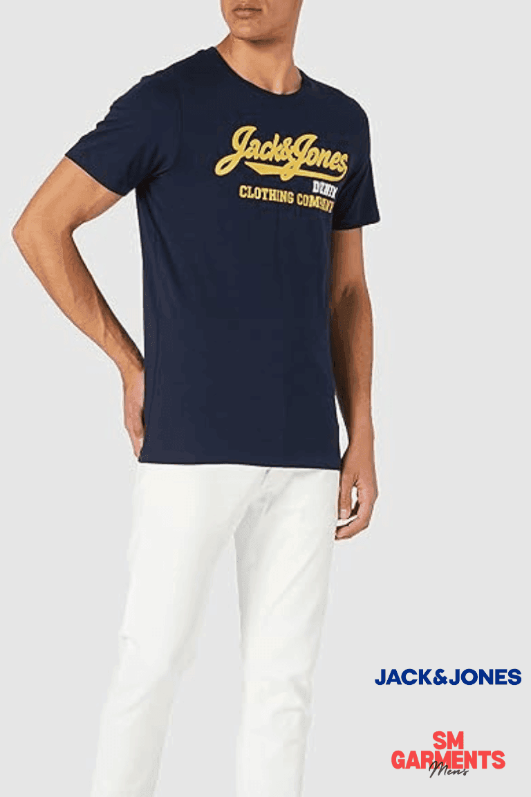 JACK & JONES LOGO T - SHIRT - SMgarment's