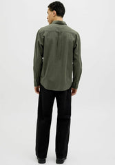 Jack & Jones Long - sleeved Linen Shirt - Smgarment's