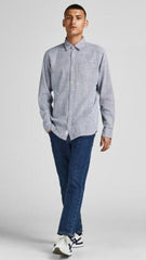 جیک اینڈ جونز مینز سٹرپڈ شرٹ