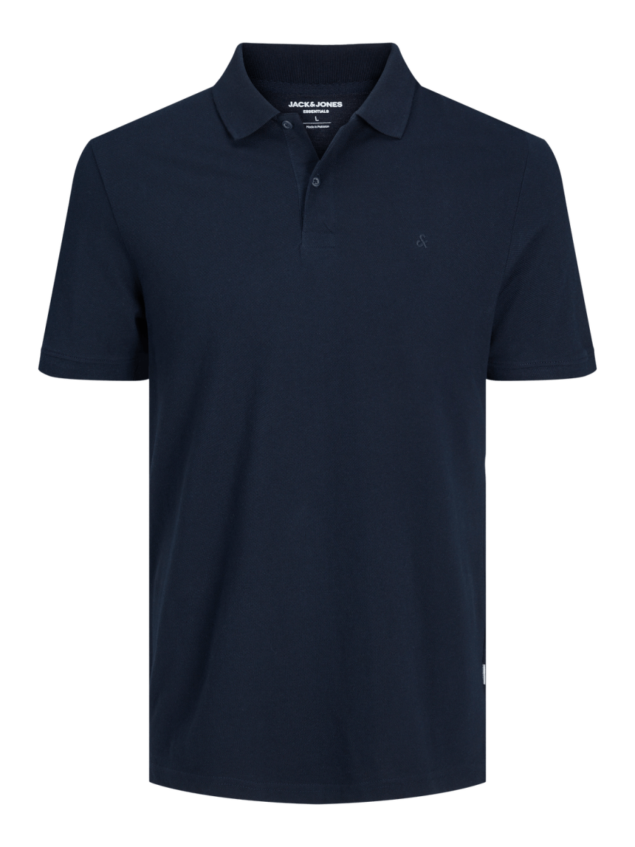 JACK & JONES Plain collar Polo T Shirt - Smgarment's