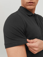 JACK & JONES Plain Shirt collar Polo - Smgarment's