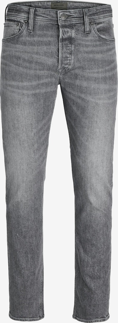 JACK & JONES Regular Jeans 'Chris' in Grey Denim - Smgarment's