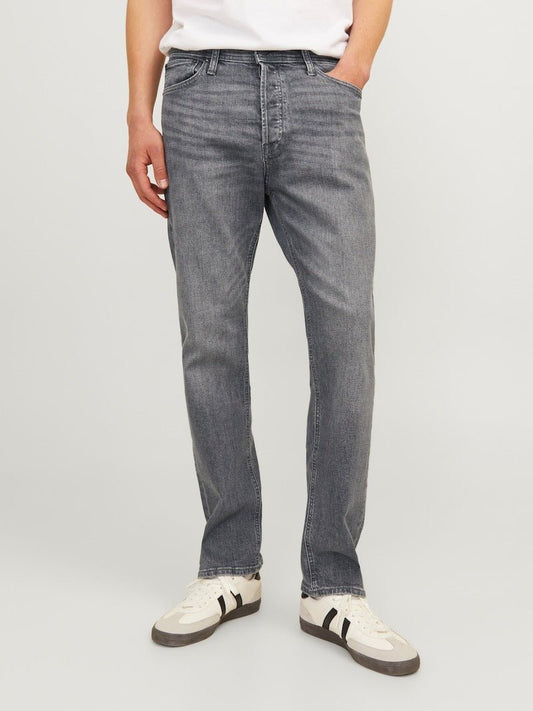JACK & JONES Regular Jeans 'Chris' in Grey Denim - Smgarment's