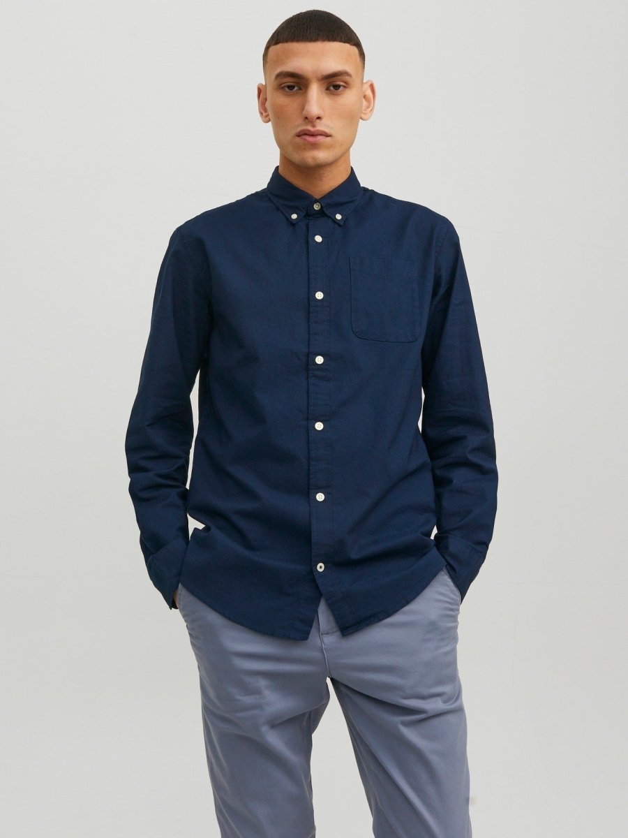 JACK & JONES Slim Fit Casual Shirt - Smgarment's