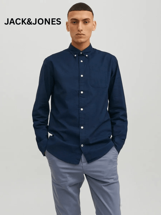 JACK & JONES Slim Fit Casual Shirt - Smgarment's