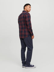 Jack & Jones Men Slim Fit Checked shirt