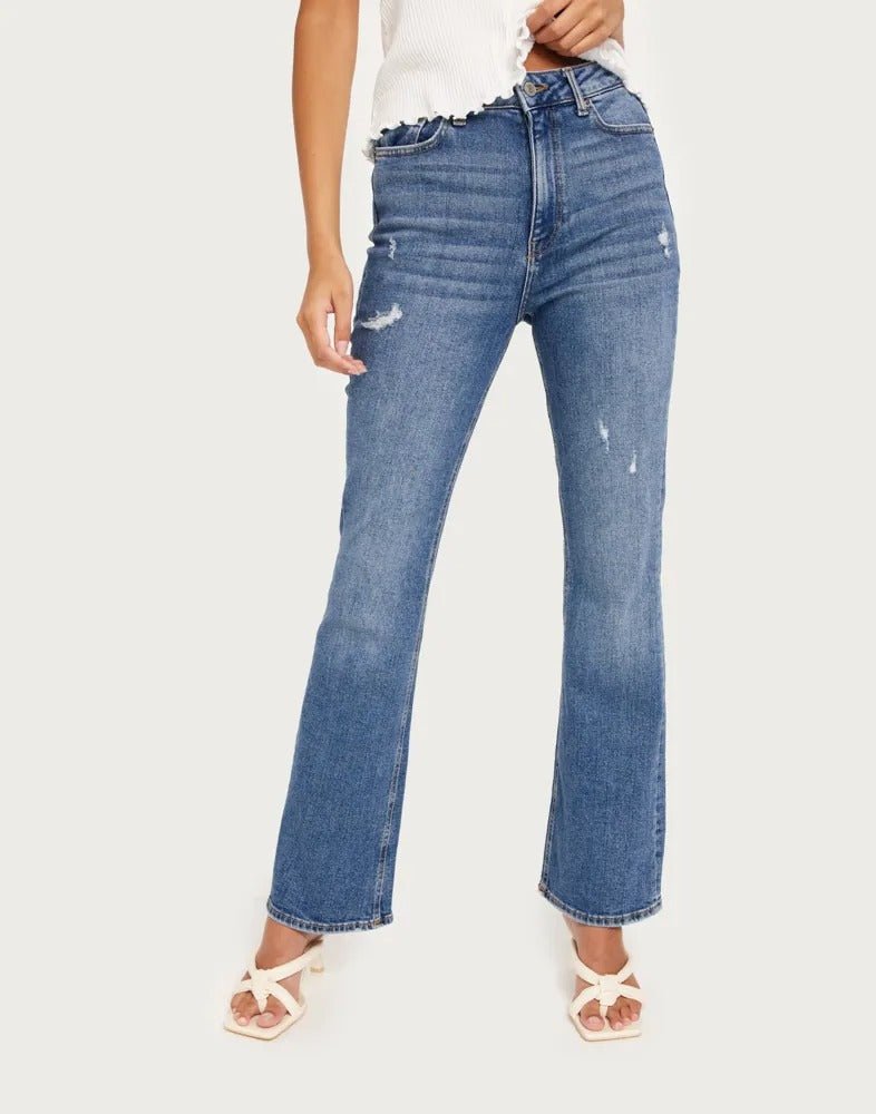 JACK&JONES JJXX BOOT CUT HIGH WAIST JEANS - Smgarment's