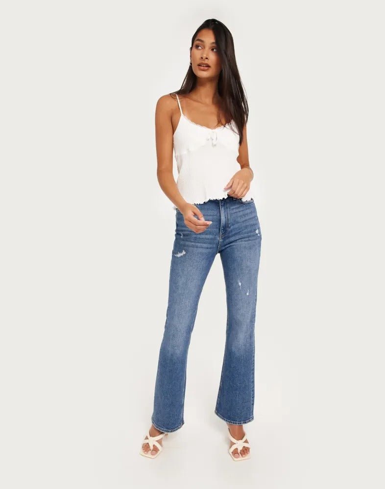 JACK&JONES JJXX BOOT CUT HIGH WAIST JEANS - Smgarment's