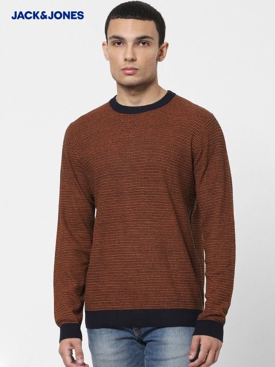 JACK&JONES Men Cotton Pullover - Smgarment's