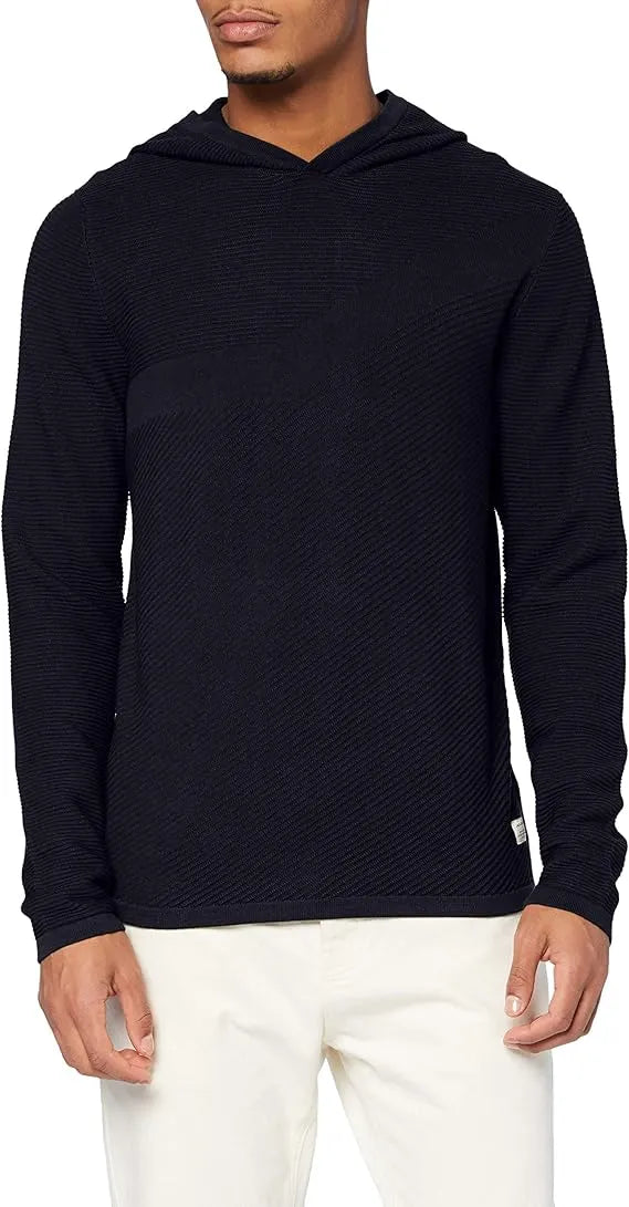 JACK&JONES Men's JJBRONCO KNIT Hoodie - Smgarment's