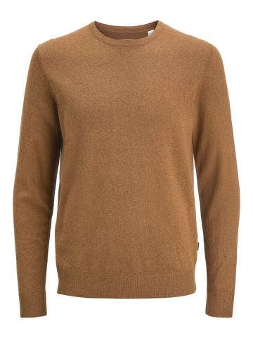 JACK&JONES Plain Knitted Pullover - Smgarment's