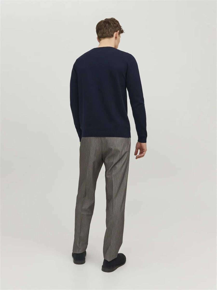 JACK&JONES Plain Knitted Pullover - Smgarment's