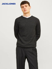 JACK&JONES Plain Knitted Pullover - Smgarment's