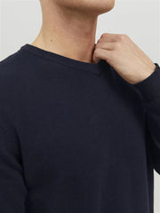 JACK&JONES Plain Knitted Pullover - Smgarment's