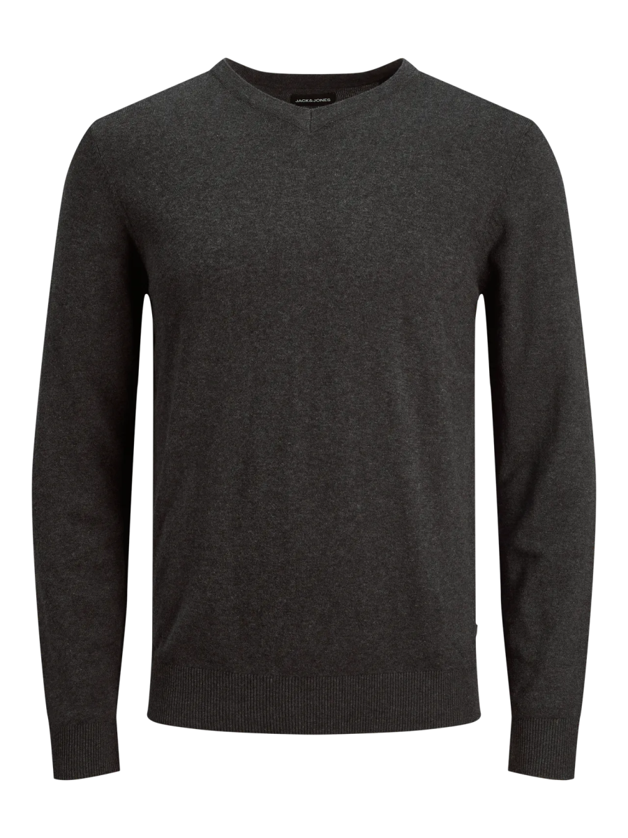 JACK&JONES Plain Knitted Pullover - Smgarment's