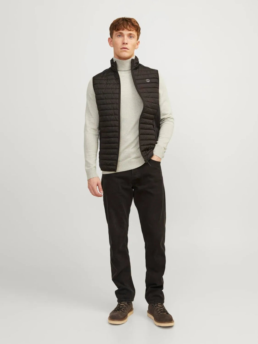 JACK&JONES Plain Turtleneck Beige / Oatmeal - Smgarment's