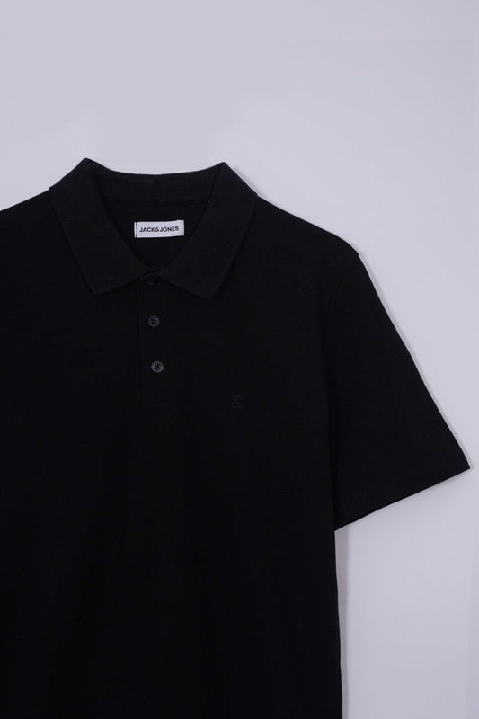 JACK&JONES Shirt Collar Plain Polo - Smgarment's