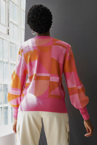 Jacquard Crew Knit - SMgarment's