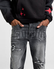 SUPPLY & DEMAND KATIMA BLK SLIM FIT JEANS