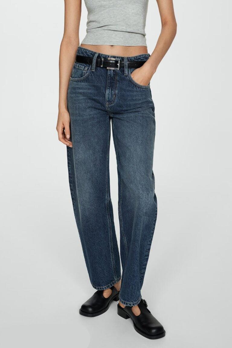 jeans bet balloon high rise - SMgarment's