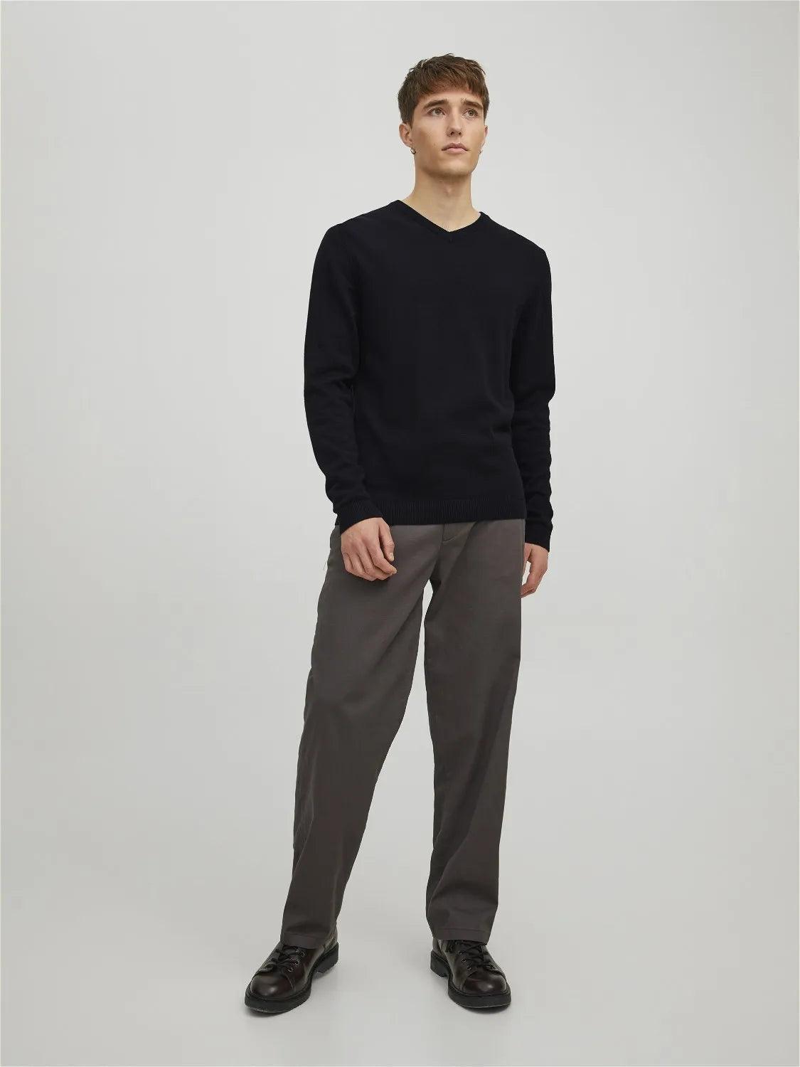 Plain Knitted pullover