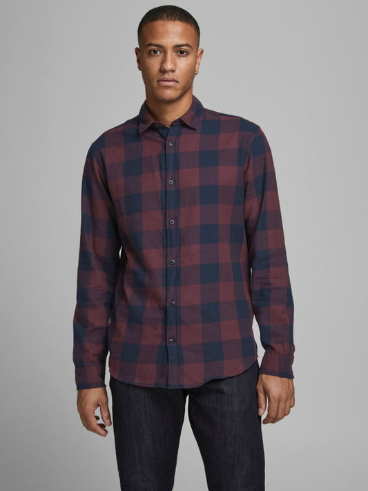 JJEGINGHAM TWILL SHIRT L/S NOOS SHIRT - Smgarment's