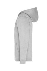 DAIBER Mens Oversized Zipped Hoodie