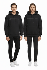 KENETH COLE MENS EMBOSSED LOGO HOODIE - Smgarment's