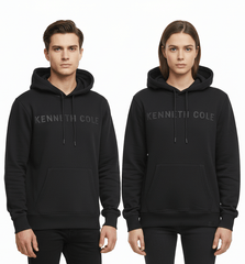 KENETH COLE MENS EMBOSSED LOGO HOODIE - Smgarment's