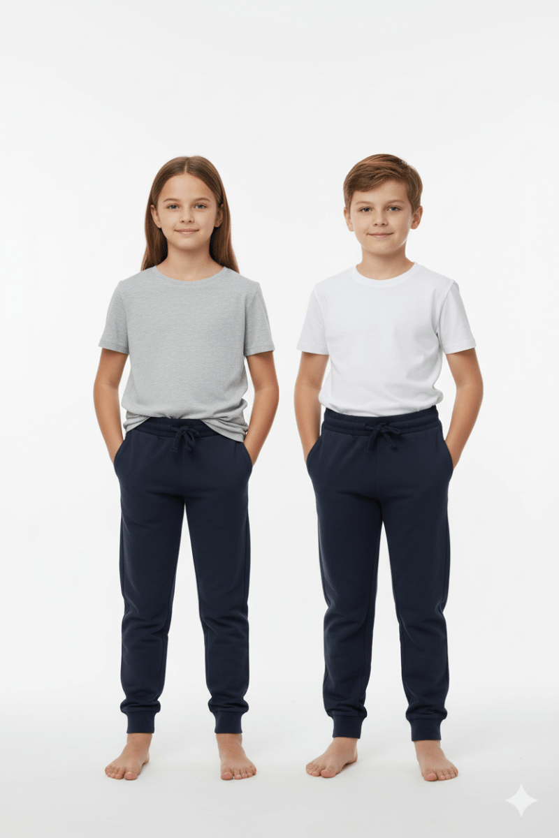 KIDS BASIC BLUE TROUSER - Smgarment's