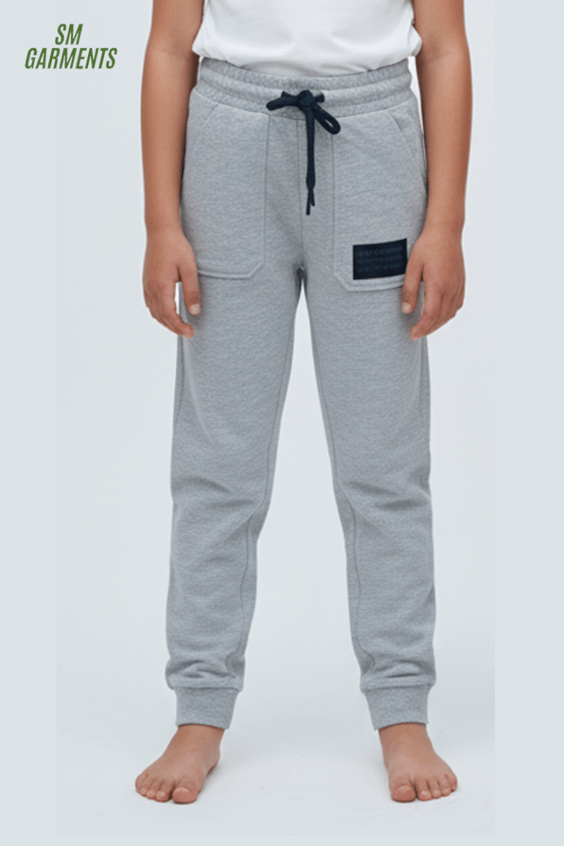 KIDS BASIC GRAY TROUSER - Smgarment's