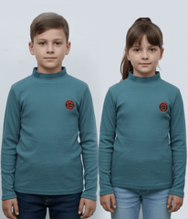 KIDS BASIC TURTLENECK SWEATER - Smgarment's