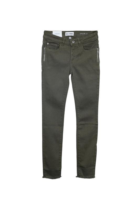 Kids CHLOE Skinny Jeans with Zipper Pockets - Smgarment's