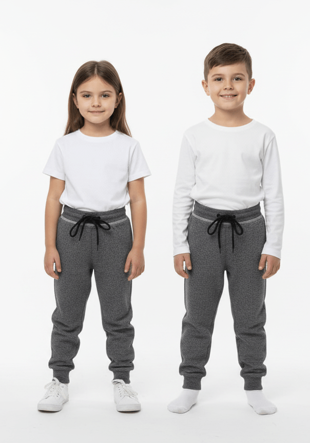 KIDS Performance Tech Jogger Trouser - Charcoal Grey - Smgarment's