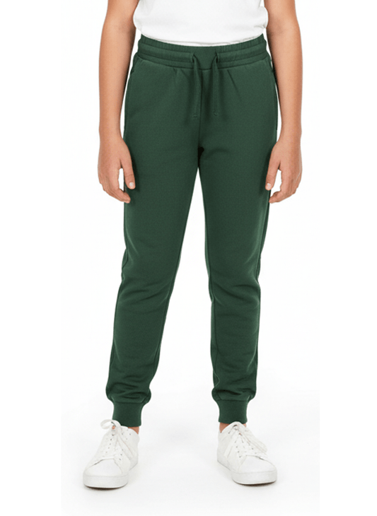 KIDS PLAIN GREEN JOGGER TROUSER - Smgarment's