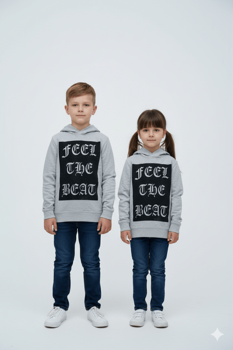 KIDS PRINTED HOODIE - Smgarment's
