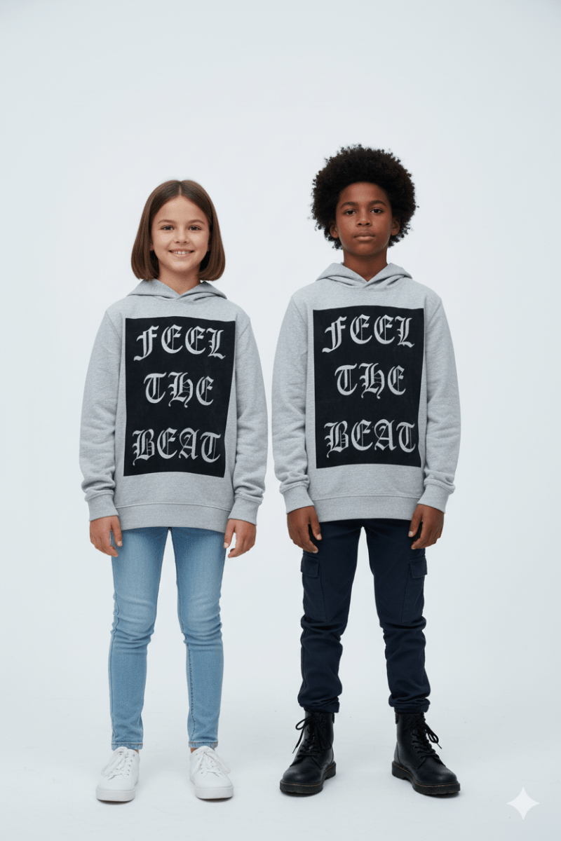 KIDS PRINTED HOODIE - Smgarment's