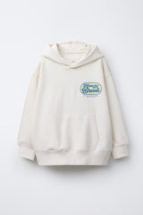 KIDS TEXT DETAIL HOODIE - Smgarment's