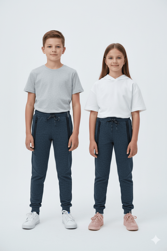KIDS TEXTURED PRINT TROUSER - Smgarment's