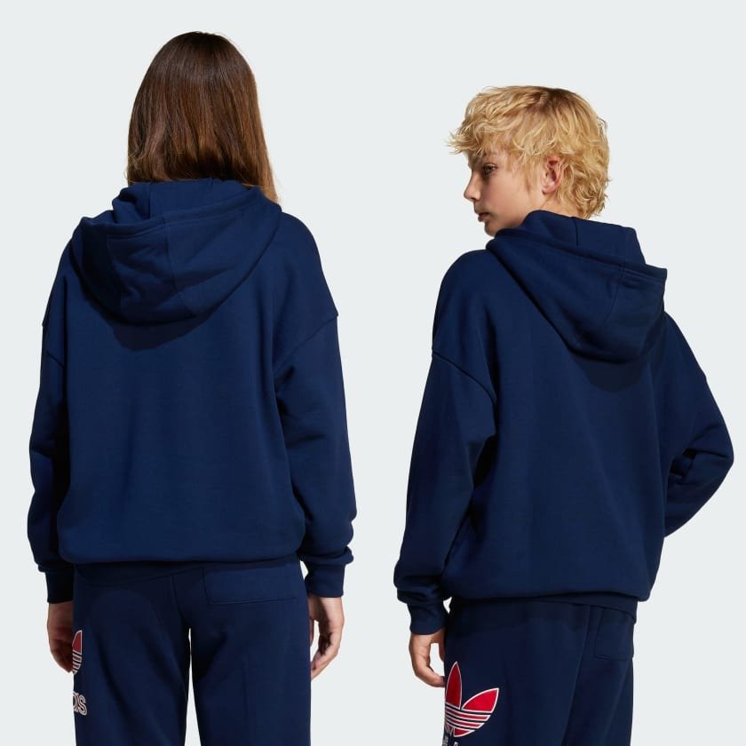 Kids Unisex Big Logo Oversized Hoodie - Smgarment's